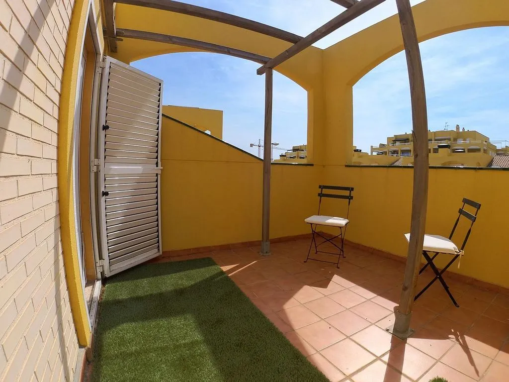 Terrasse - Semi-detached House with Pool in Almardà
