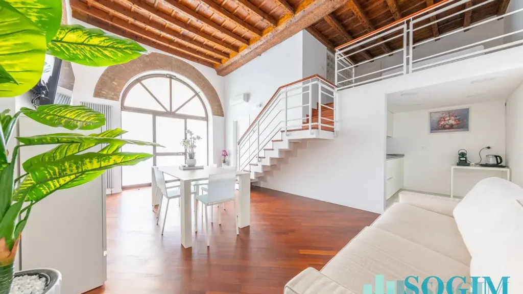 Séjour - Modernised Loft in Milan's Navigli