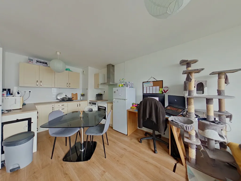 Köök - Modern Flat with Parking in Tours Nord