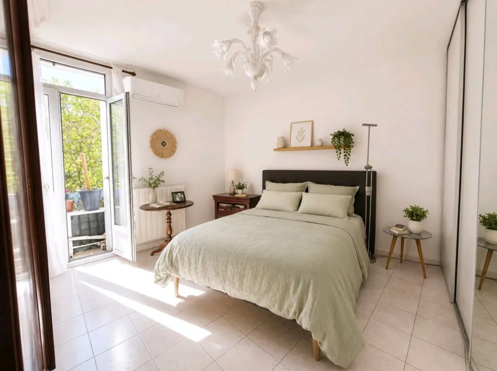 Chambres - Appartement avec balcon côté théâtre à Victor Hugo