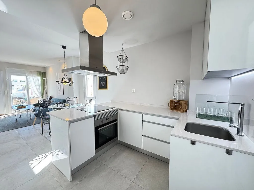 Cuisine - Modern Flat with Balcony in San Pedro del Pinatar