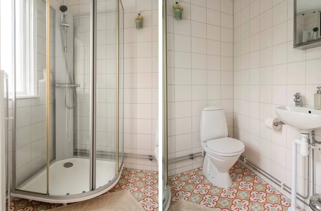 Salles de bain - Charming Putsvilla with Garden in Lilla Ursvik
