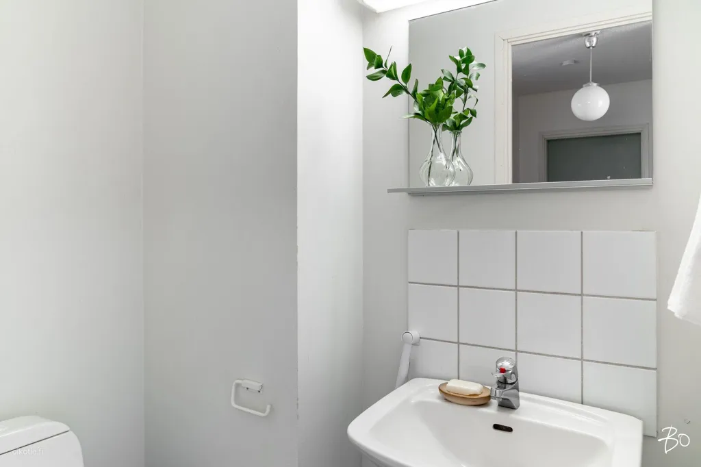 Salles de bain - Apartment with Sauna in Naantali Centre