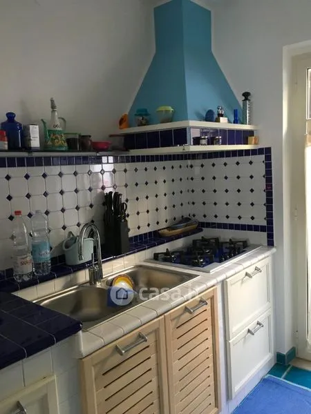 Cuisine - Apartment with Terrace and Balcony in Scalea