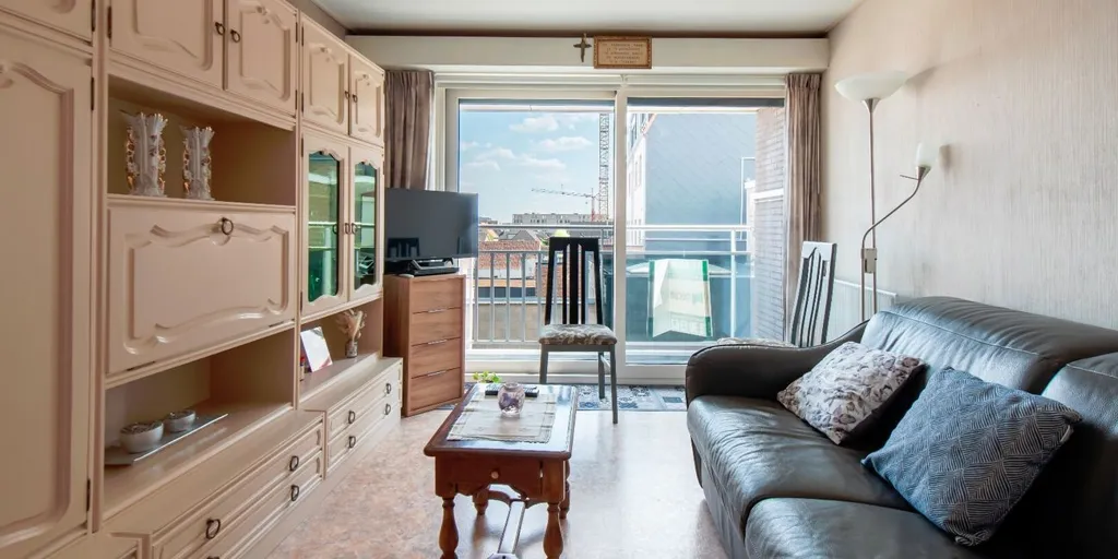 Séjour - Appartement avec Terrasse Sud à Middelkerke