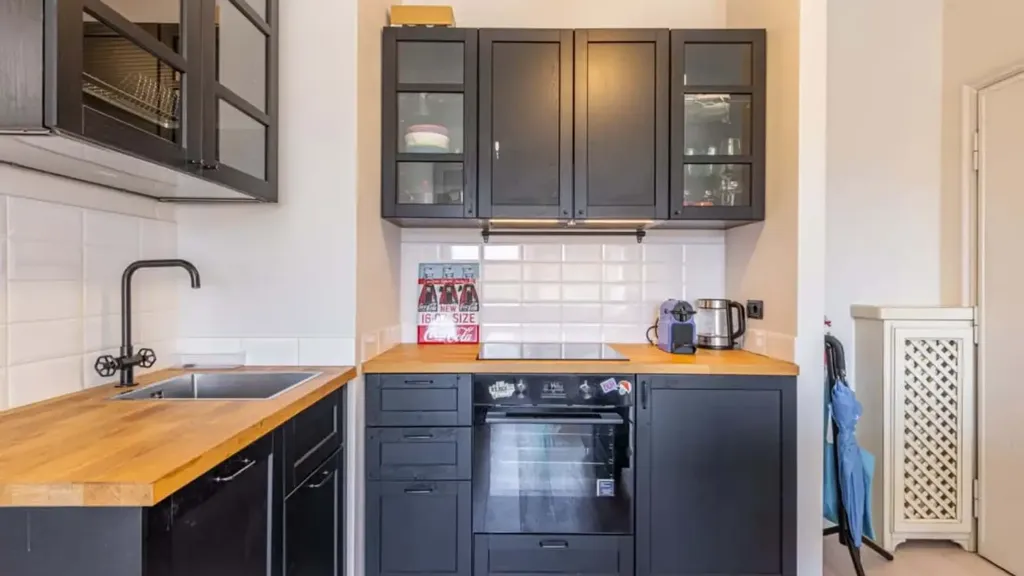Cuisine - 1-Bedroom Apartment with WiFi in Milan Centre