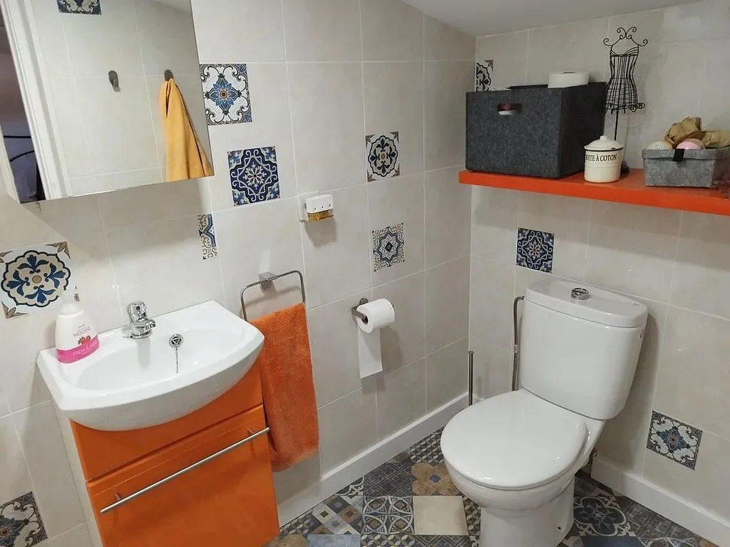 Salles de bain - Chalet with Pool and Terrace in El Catllar
