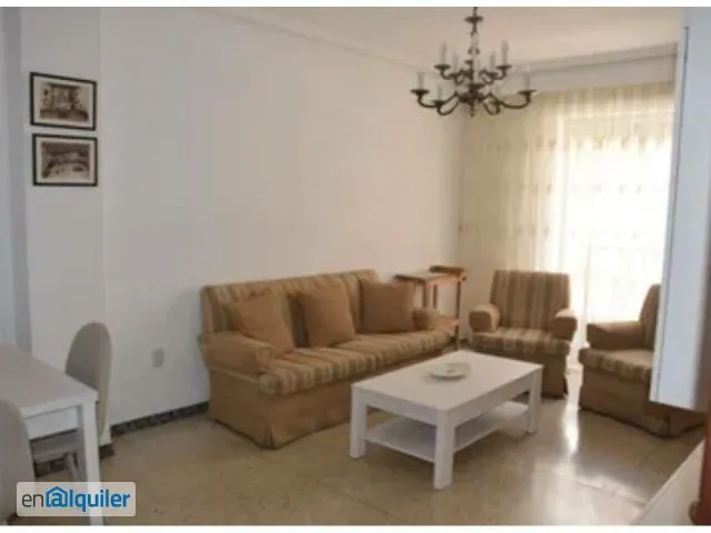 Living Room - Apartment with Balcony in Barrio Blanco