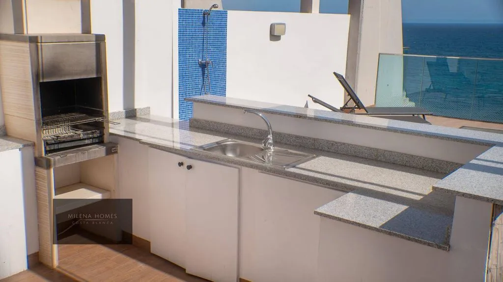 Cuisine - Luxury Penthouse with Sea View in Punta Prima