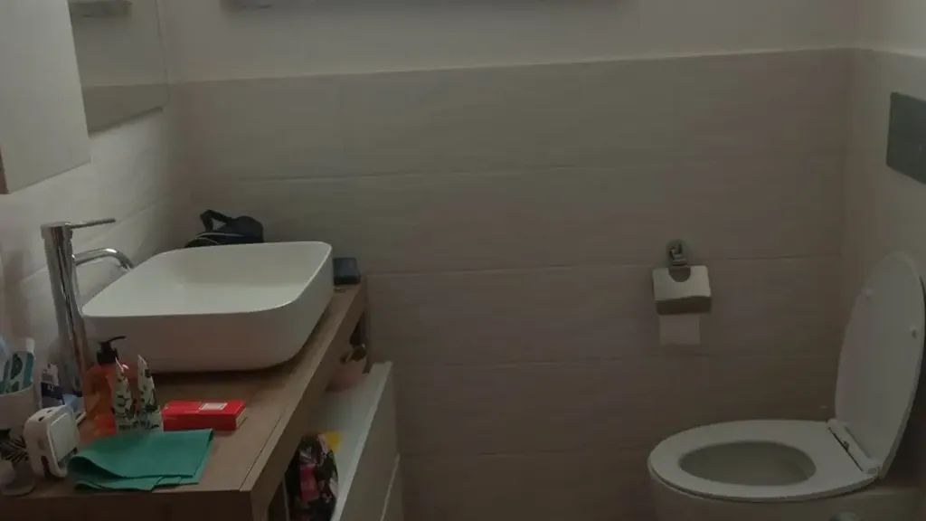 Bathrooms - Rented Apartment with Terrace in La Spezia