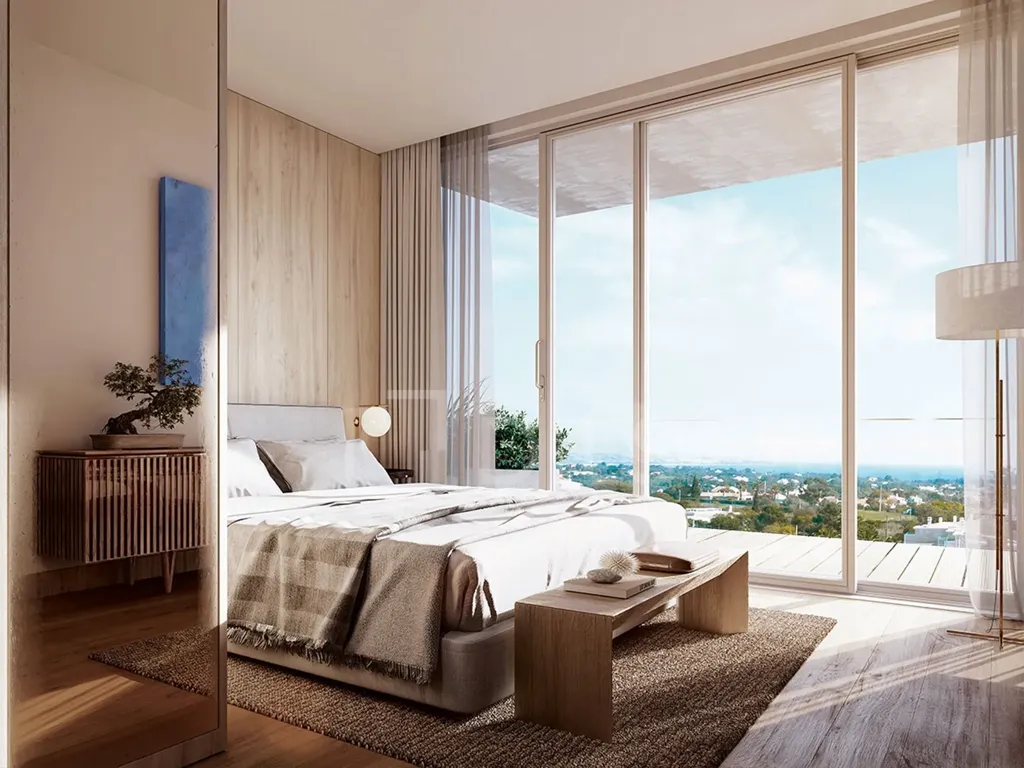 Bedrooms - Luxury Apartment with Beach Proximity in Lagoa