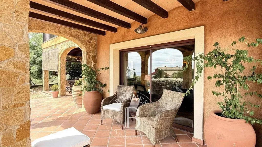 Terrasse - Luxury Sea-View House in Argentona