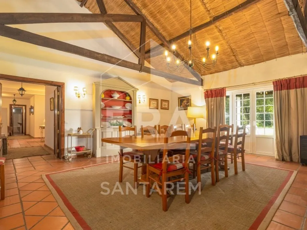 Salle à manger - Luxury House with Agricultural Land in Benfica do Ribatejo