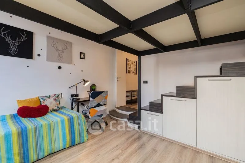 Camere da letto - Rustic-Style Flat with Terrace in Milan