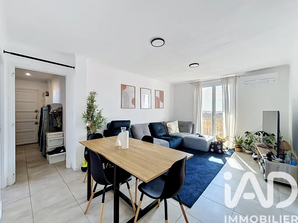 Salle à manger - Appartement rénové avec balcon à Perpignan