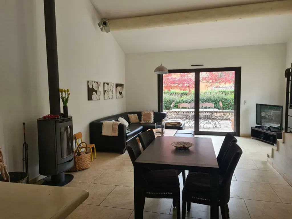 Söögituba - Luxury House with Pool in Roussillon
