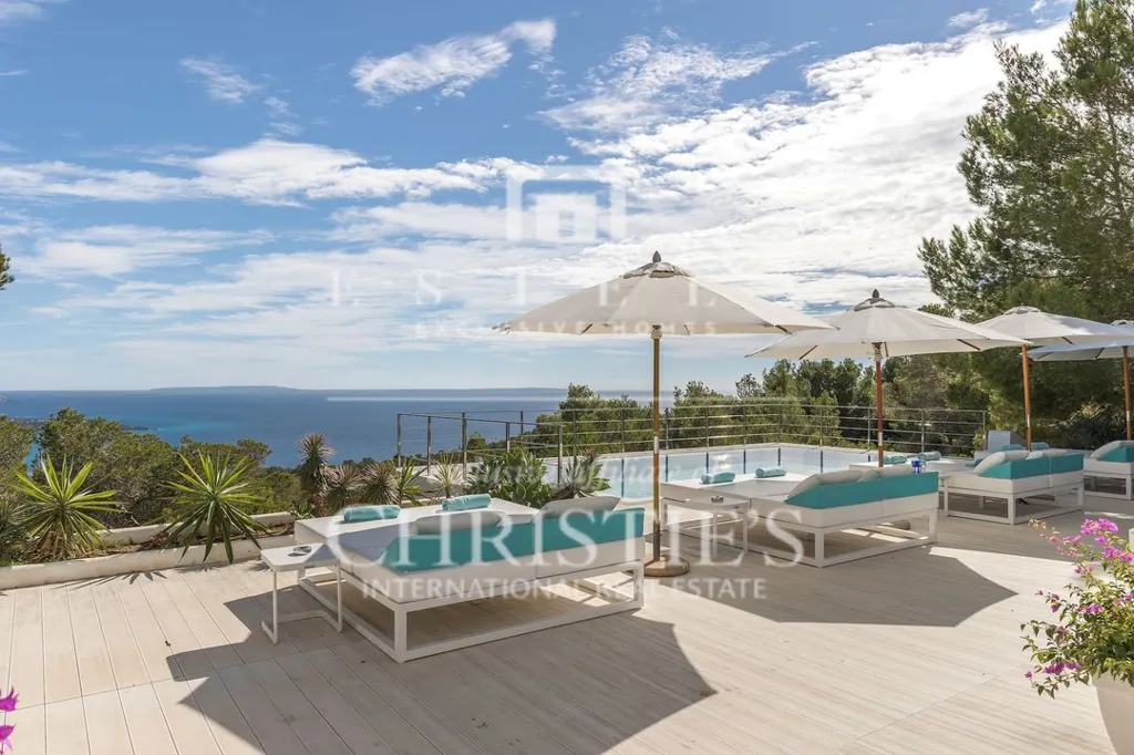 Piscine - Modern Villa with Sea View in Es Cubells