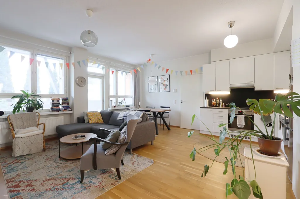 Séjour - Modernised Apartment with River View in Turku