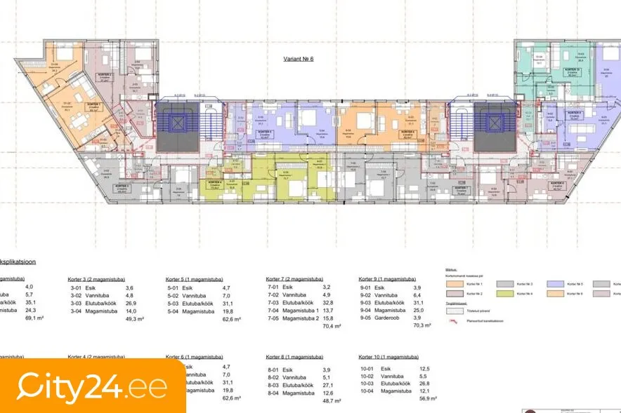 Plaan - Development Project: 5 Apartments with Private Parking