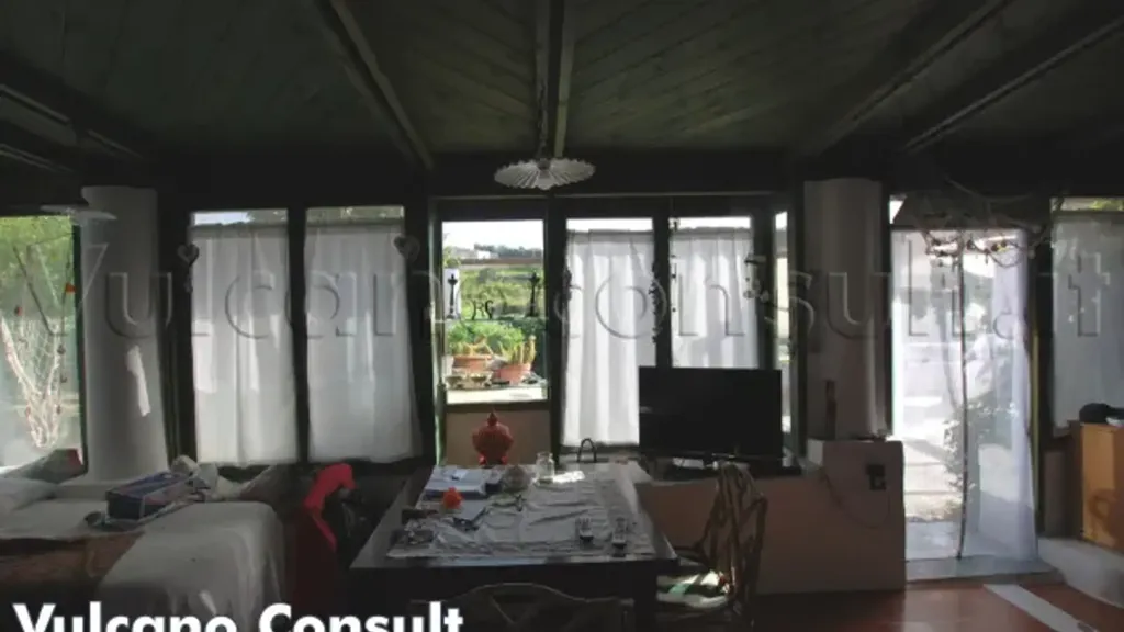 Salle à manger - Eolian Villa with Garden in Lipari