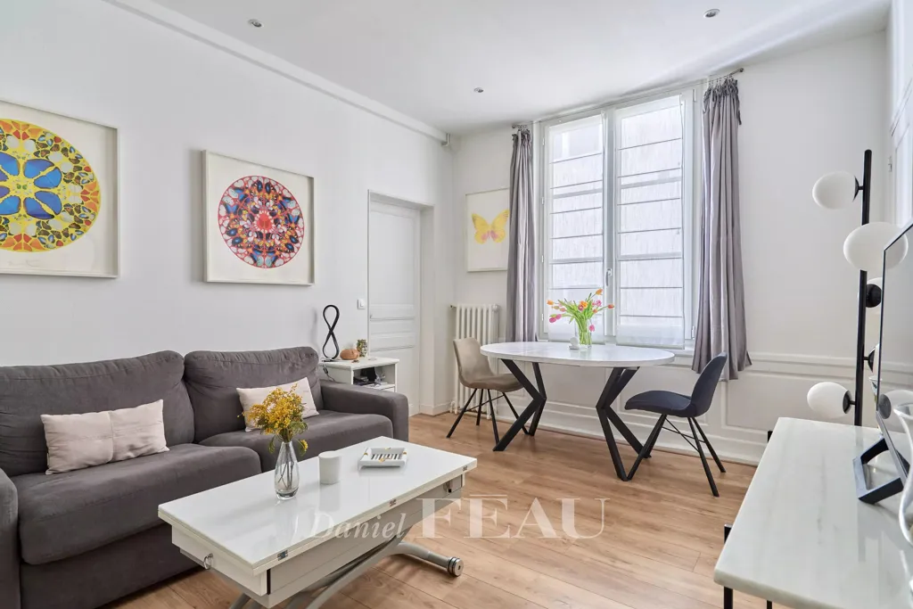 Séjour - Appartement au Carré des Antiquaires, Paris 7ème
