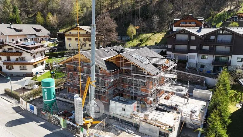 Vue aérienne - Modern Studio with Mountain View in Dobbiaco