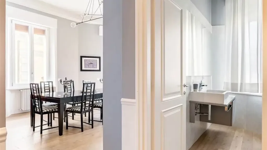 Salle à manger - Restored Apartment with Balcony in Florence