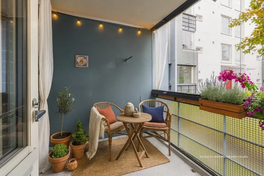 Balcone - Apartment with Balcony in Kumpula, Helsinki