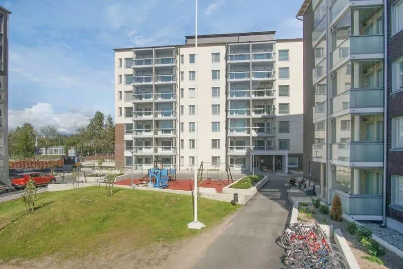 Extérieur - Apartment with Balcony and Sauna in Oulu