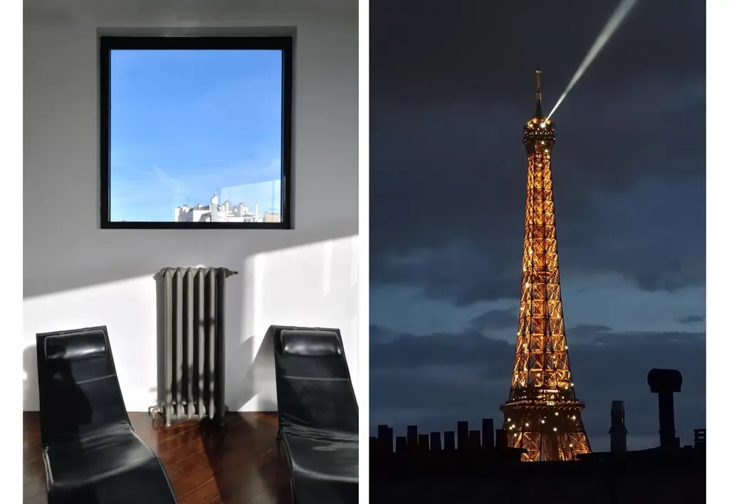 Pièces - Triplex Historique avec Terrasse à Paris