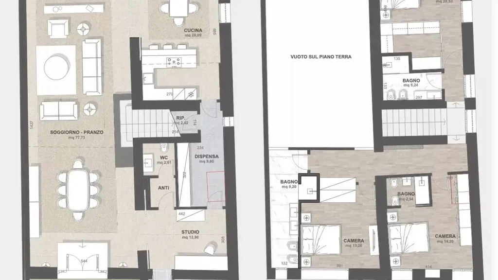 Historic Apartment with Garden in Treviso Centre