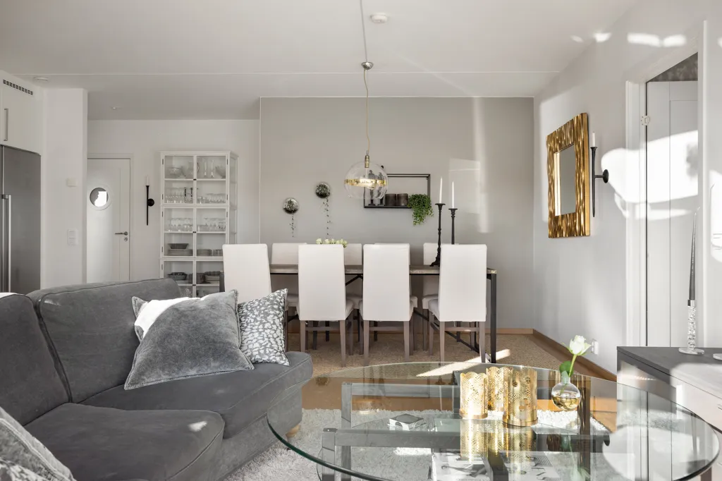 Séjour - Apartment with Balcony in Söder, Halmstad