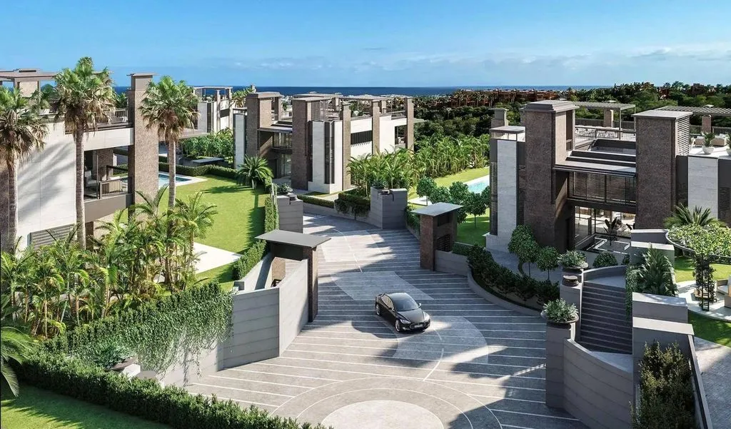 Õhuvaade - Contemporary Villa with Sea View in Marbella