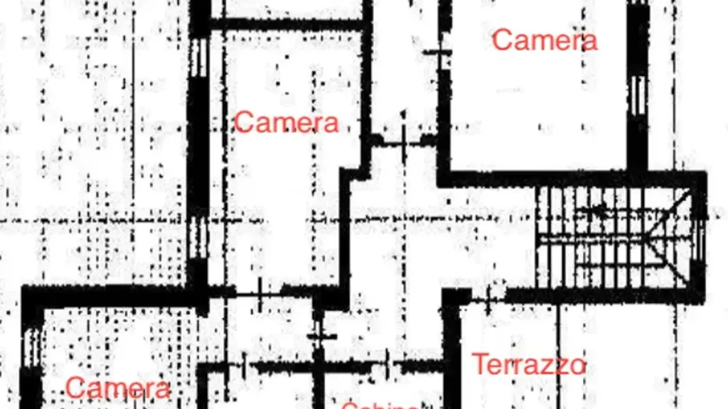 Floor Plan - Villa with Garden in Novara
