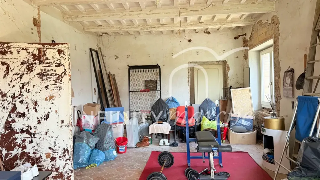 Pesuköök - Rustic House with Sea View in Montecosaro