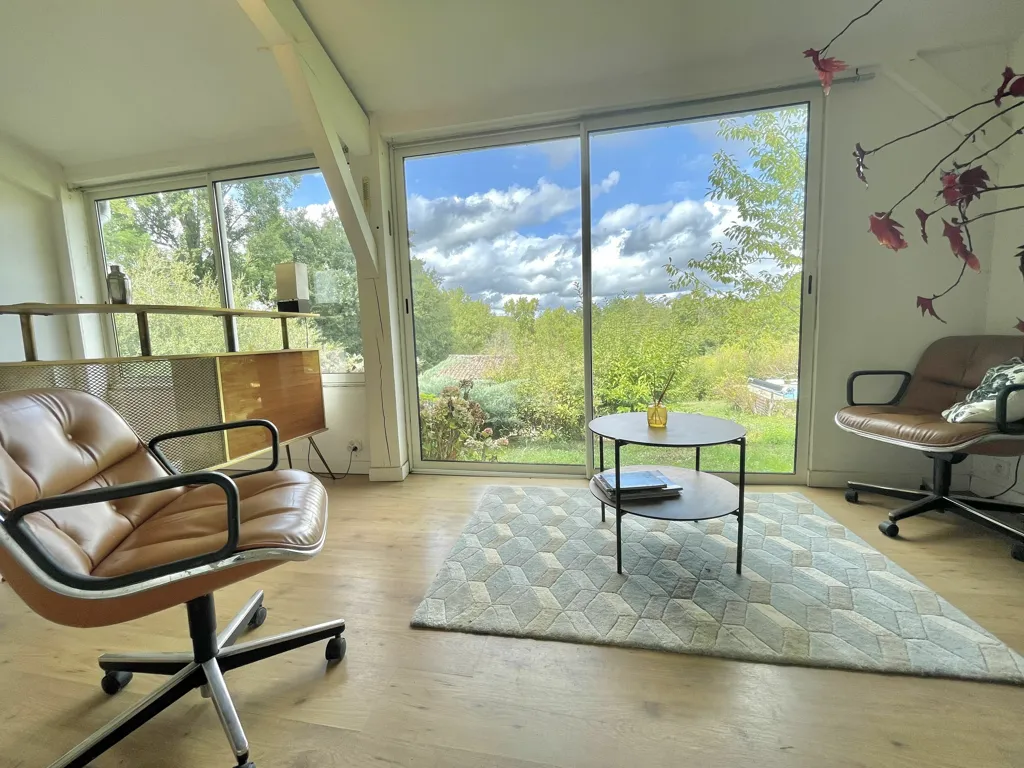 Séjour - Maison en Pierre avec Piscine et Vue Nature