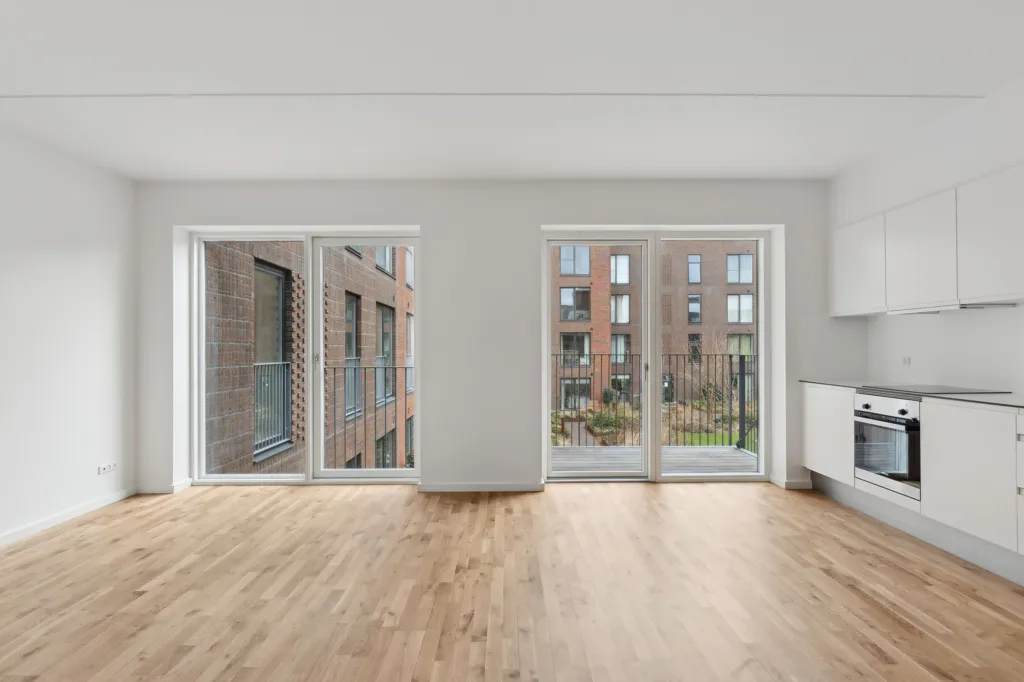 Köök - Modern Flat with Balcony in Rødovre
