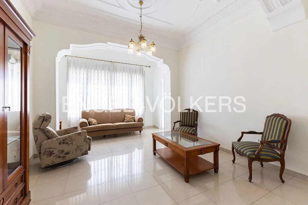 Séjour - Apartment with Balcony in Gran Vía, Valencia