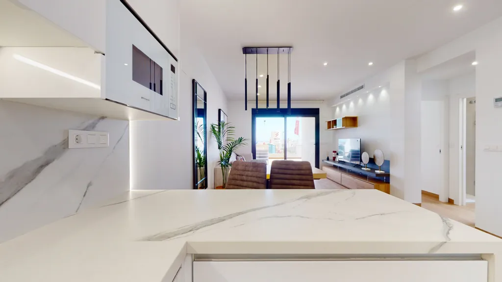 Köök - Markplan Apartment with Garden in Los Balcones