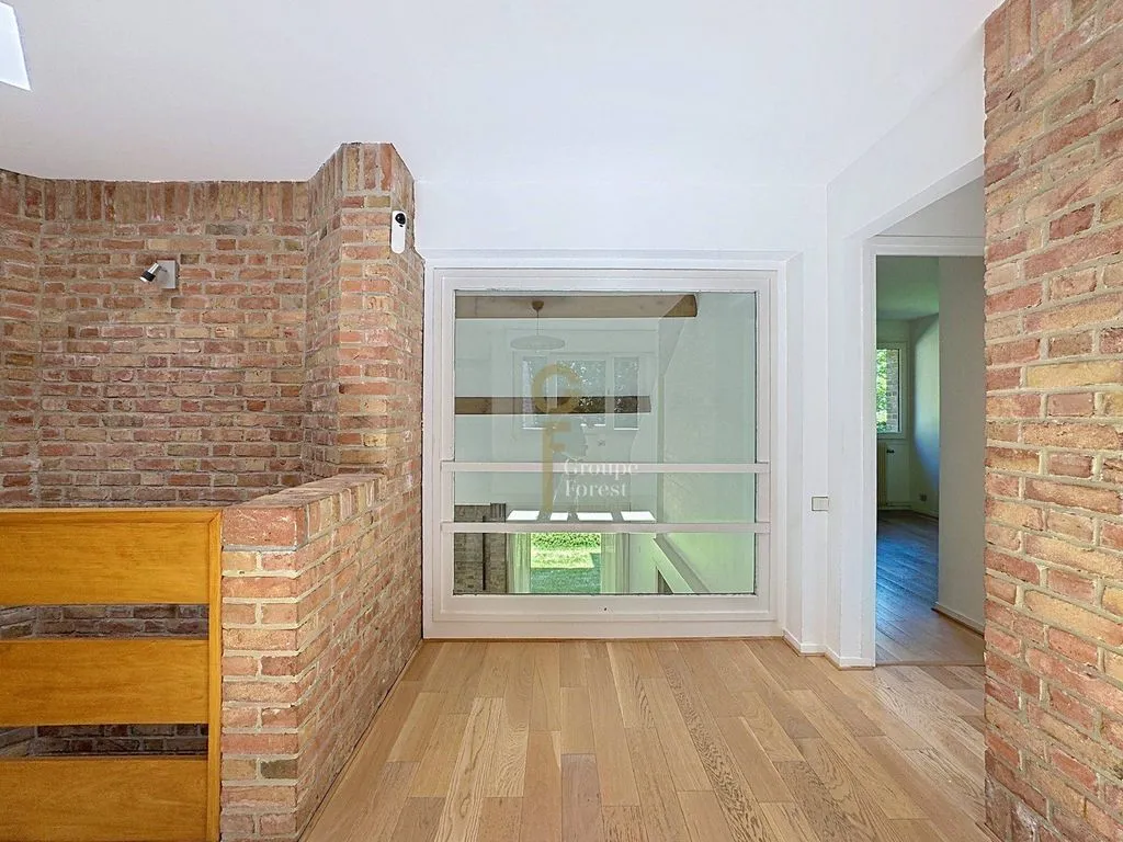 Hallway - Architect's House with Garden in Croix