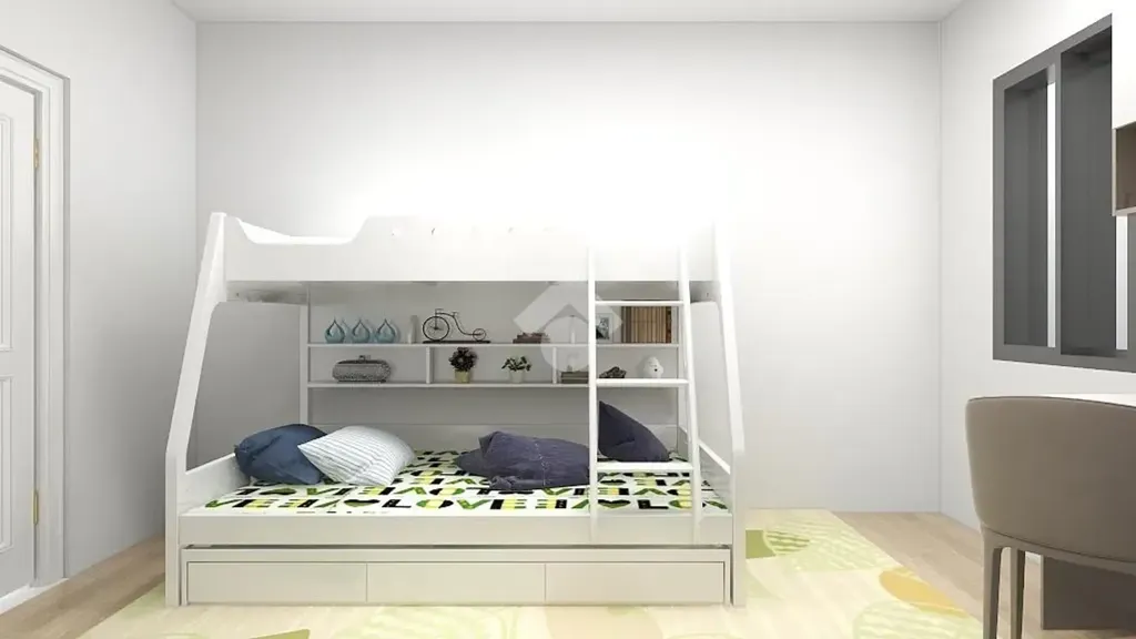 Chambres - Top-Floor Apartment with Balcony in Loseto