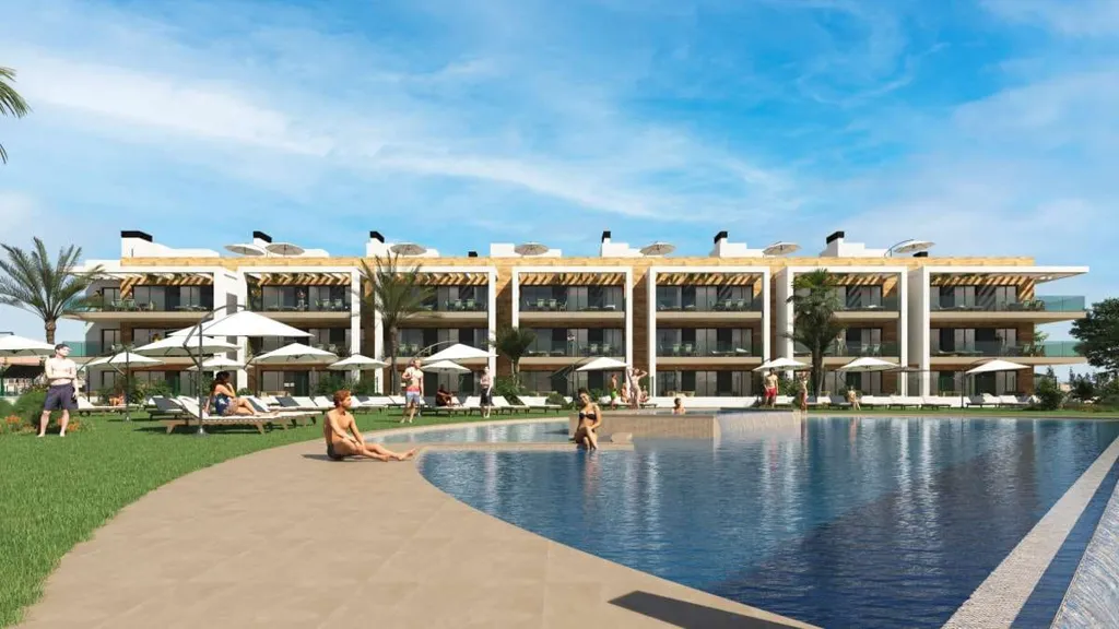 New Apartment with Private Garden near La Serena Golf, Los Alcázares