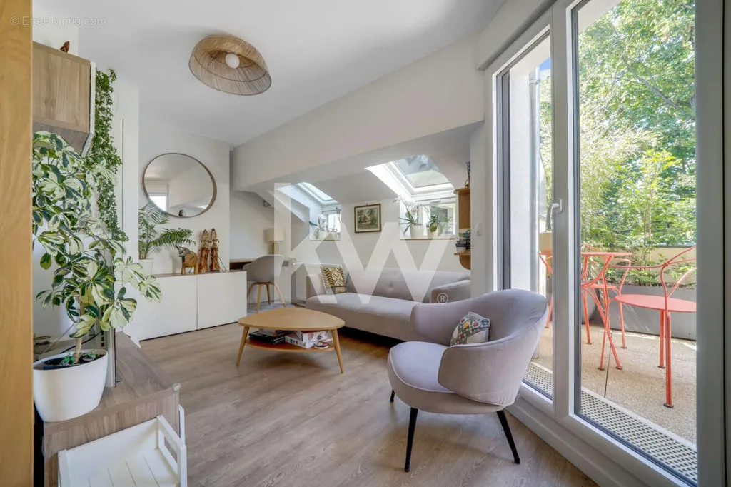 Soggiorno - Luxury Flat with Terrace in Issy-les-Moulineaux