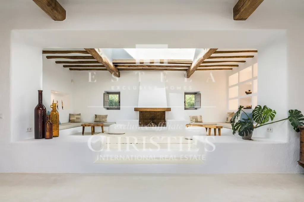Soggiorno - Chalet with Pool and Terrace in Sant Joan de Labritja