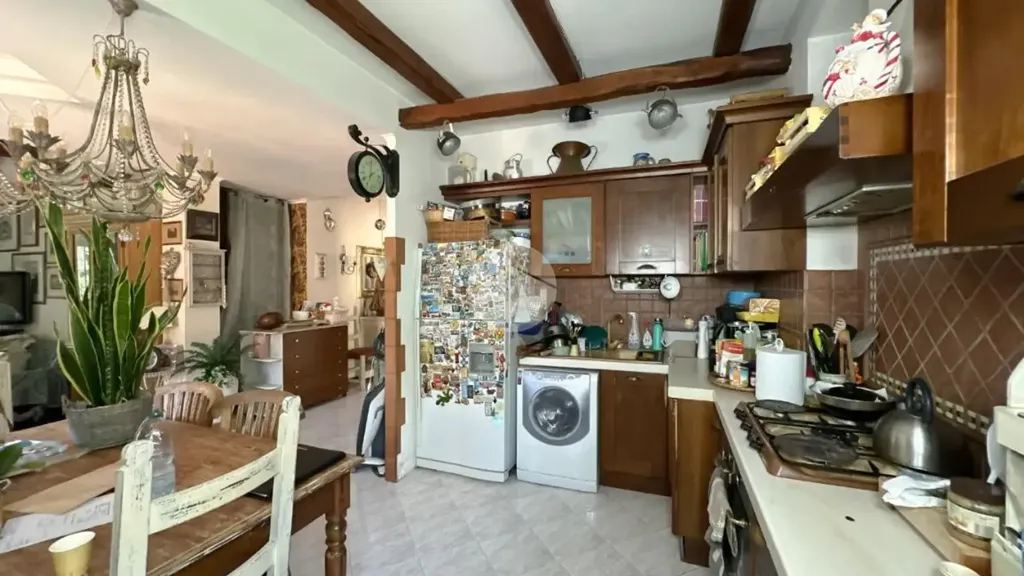 Cuisine - Apartment with Balcony in Frascati