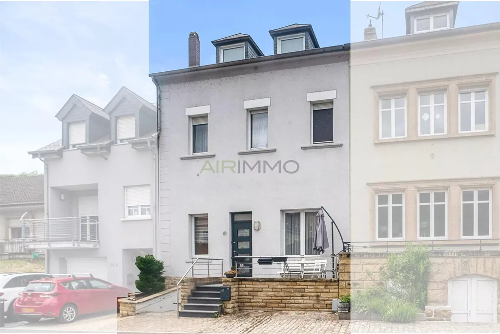 Extérieur - Maison Mitoyenne Rénovée à Wormeldange