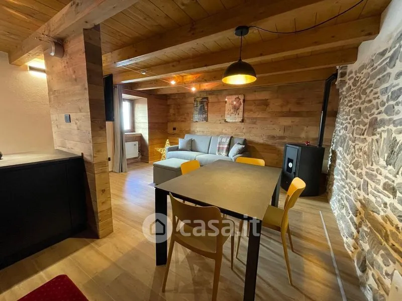 Söögituba - Duplex Apartment with Sauna in La Thuile