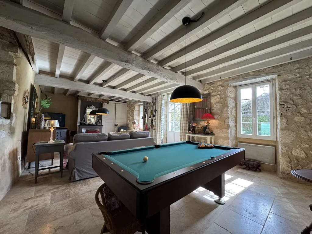 Pièces - Propriété en Pierre avec Maison d'Amis à Condom