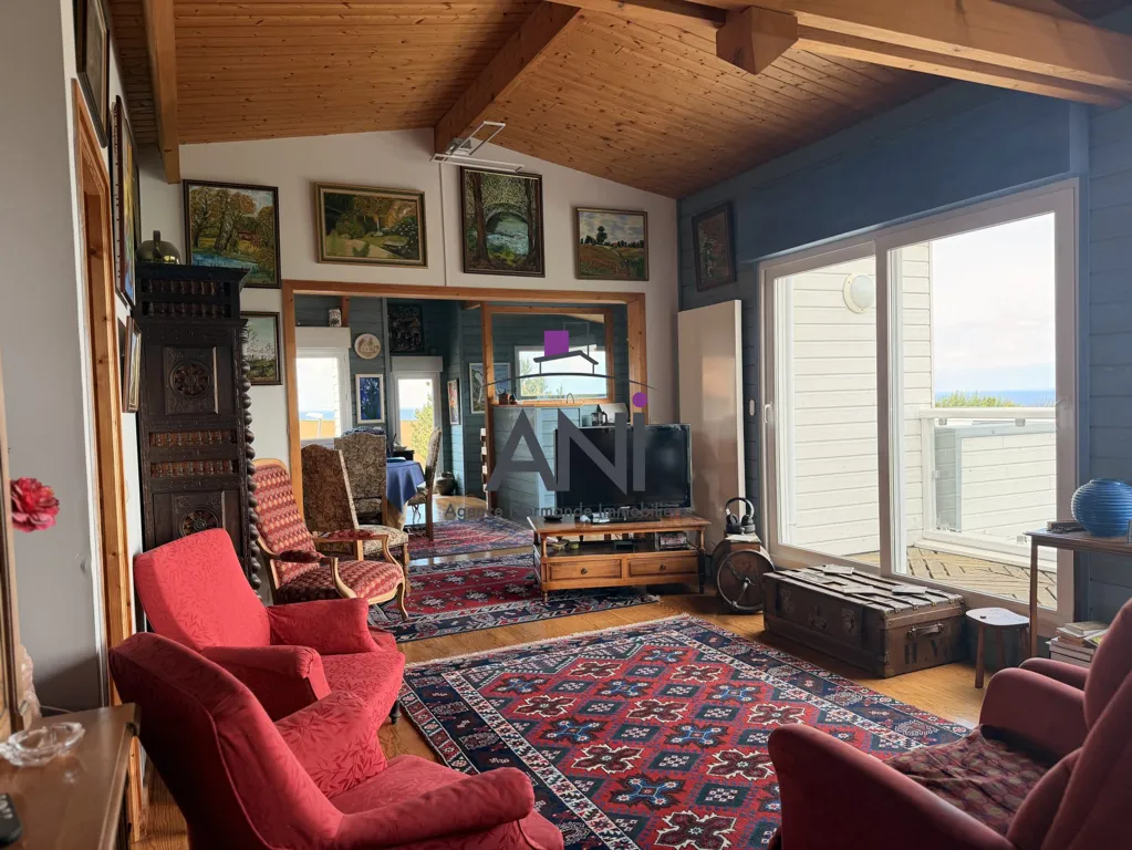 Séjour - Villa avec Vue Mer et Jardin Paysager