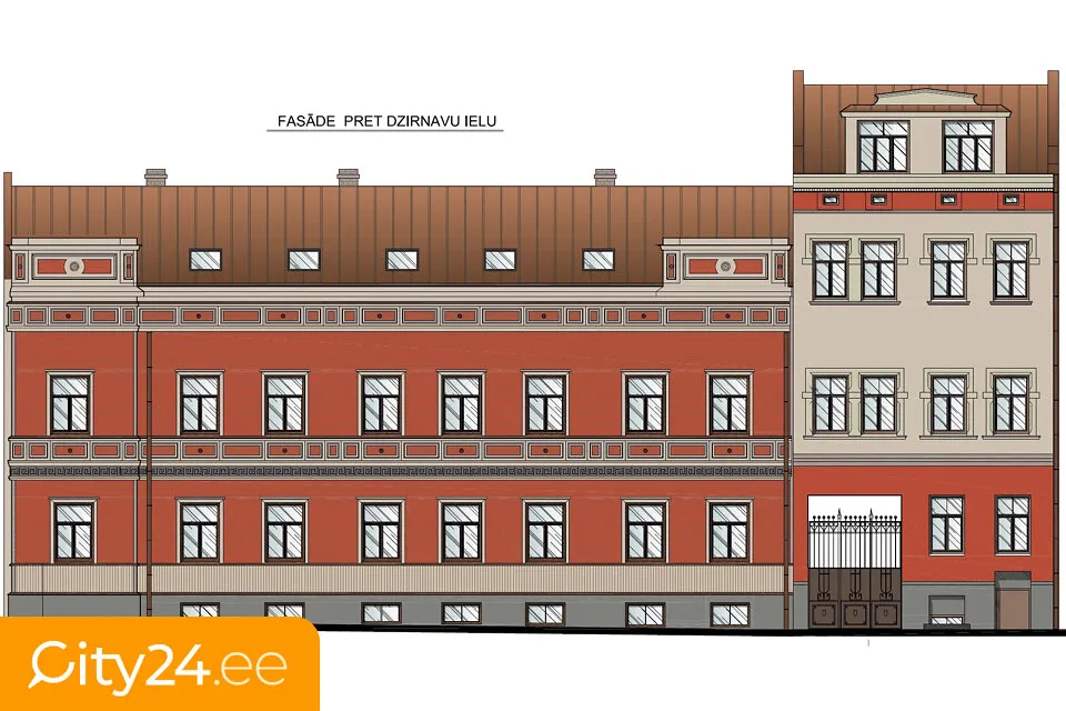 Historic-Style Flats with Garden in Riga Centre